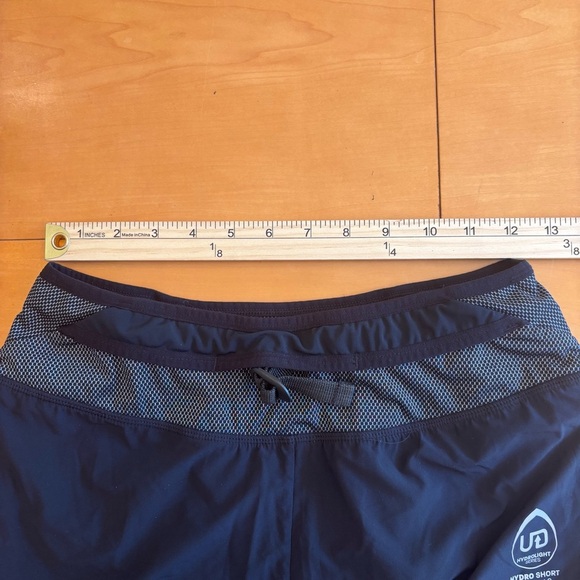 Ultimate Direction S Hydrolight series black athletic running short - Picture 9 of 13